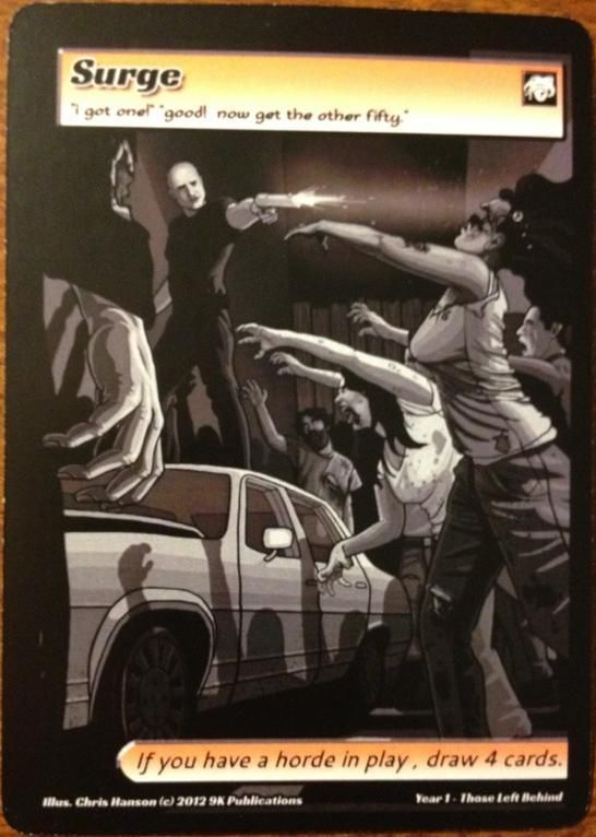 ApocalypZe Card Game: Surge Promo box art