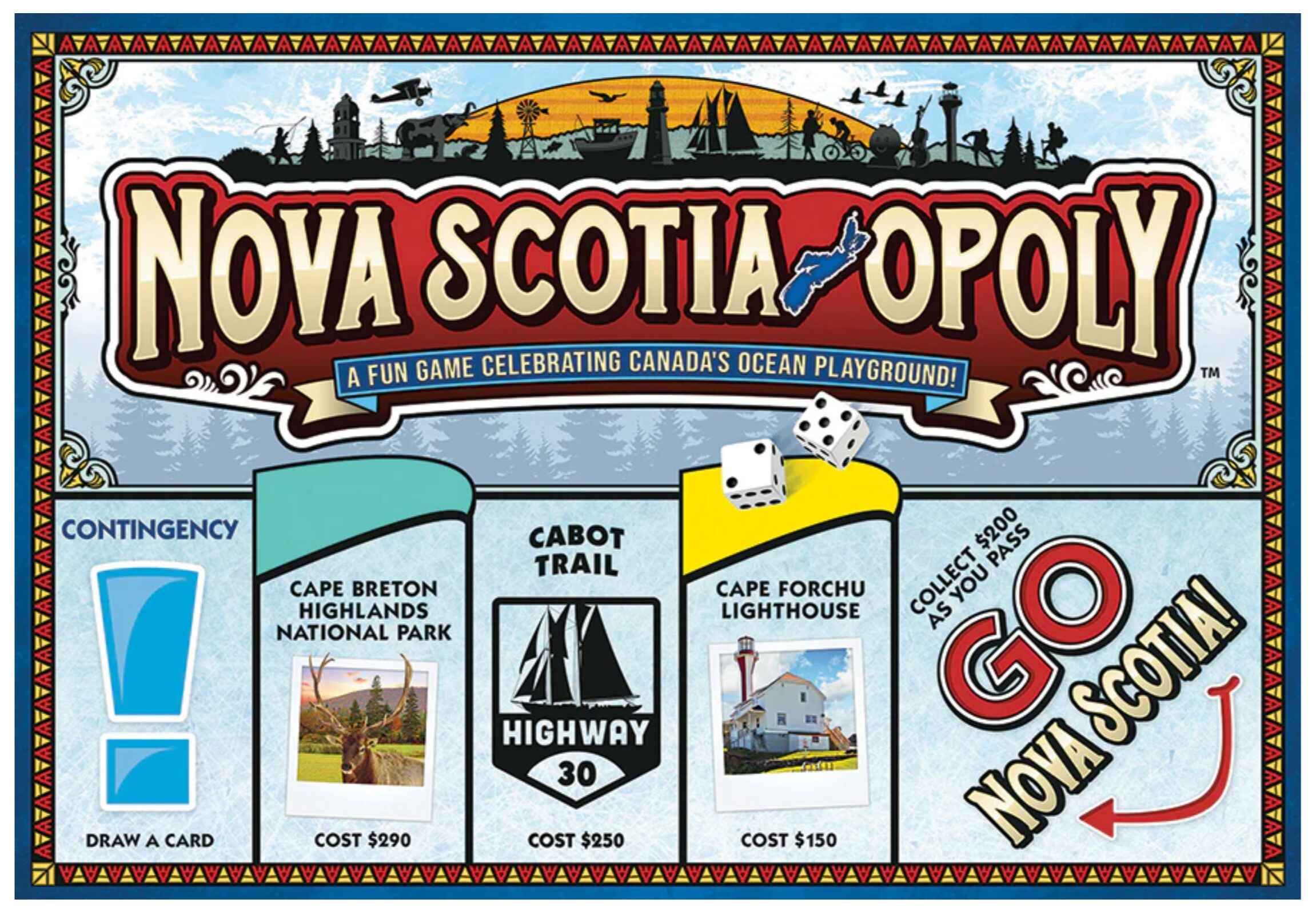 Cover art for Nova Scotia-Opoly