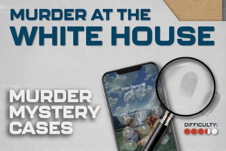 Cover art for Murder Mystery Cases: Murder at the White House