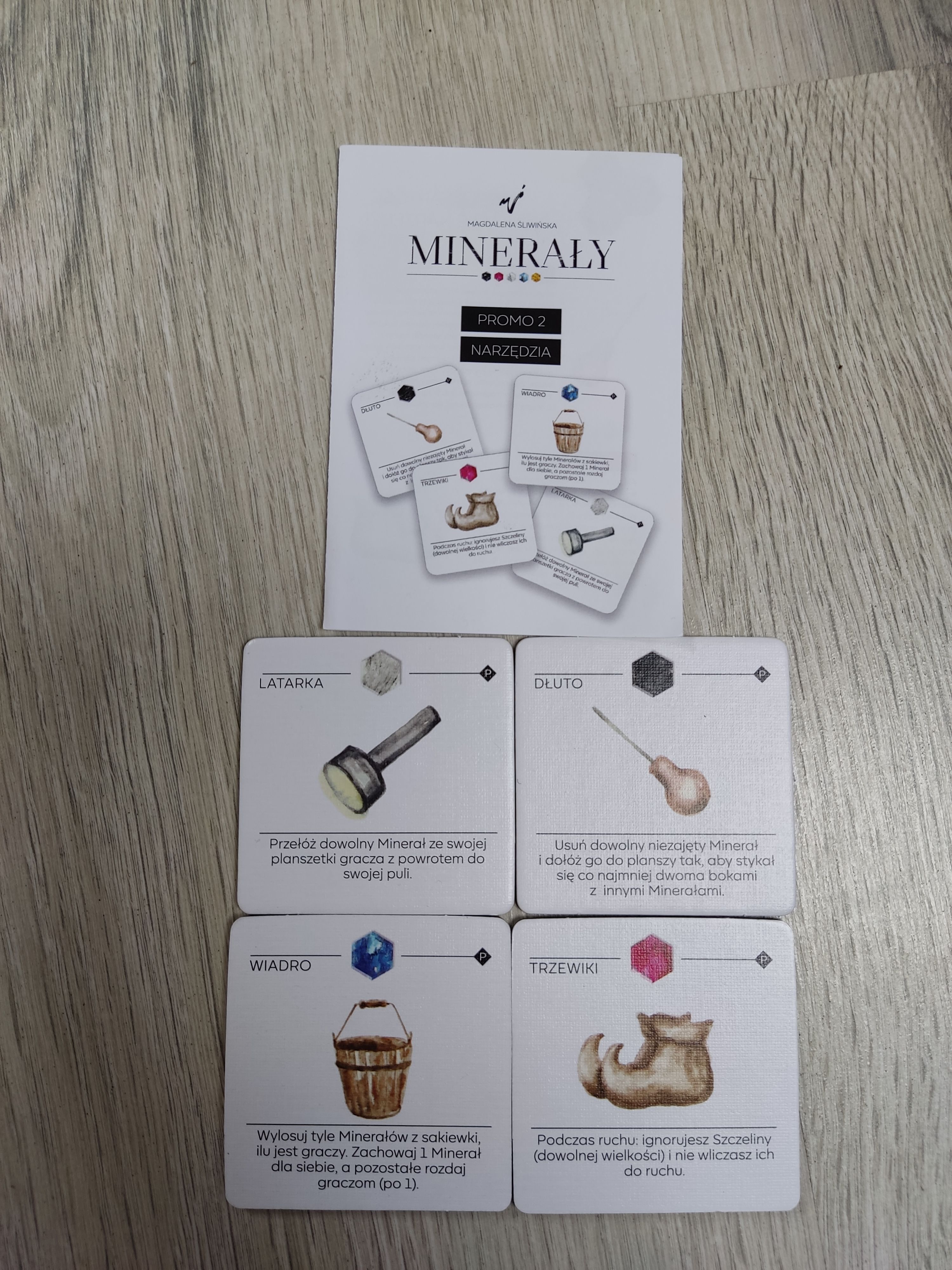 Minerały: Promo 2 – Narzędzia cover art
