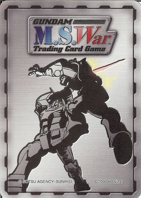 Trading Card Game OZ Corps Gundam MS War Booster Pack TCG