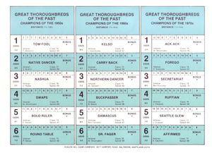 Win, Place & Show: Great Thoroughbreds 1920's-1970's