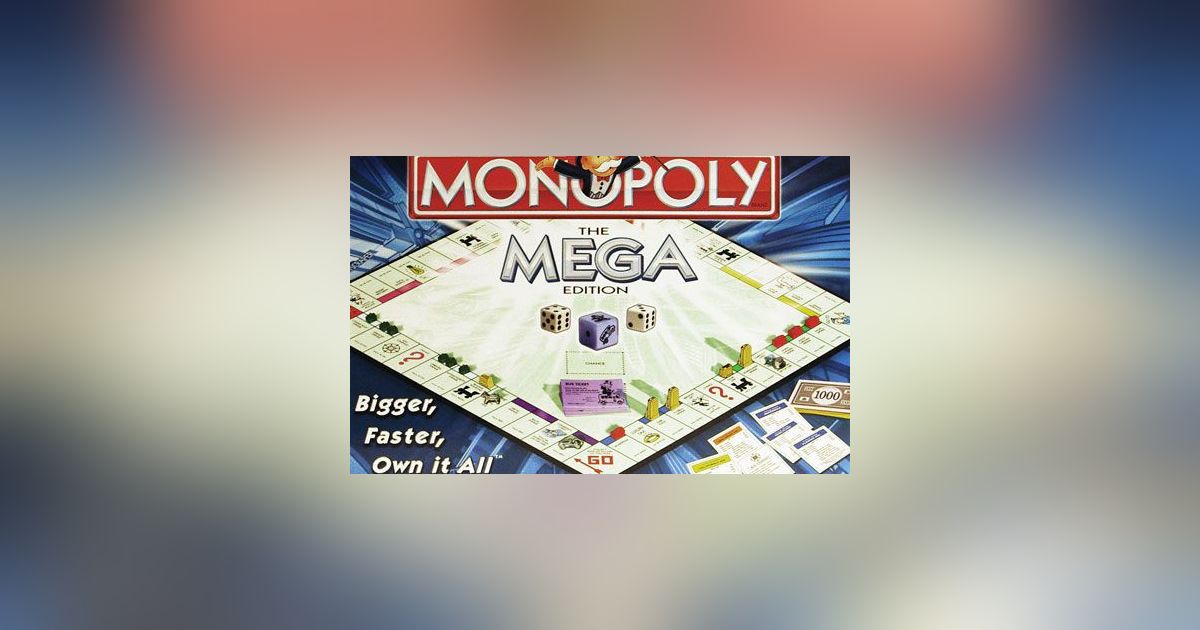 Monopoly Mega (2nd Edition)(allemand) - Boardgames » Boardgames »