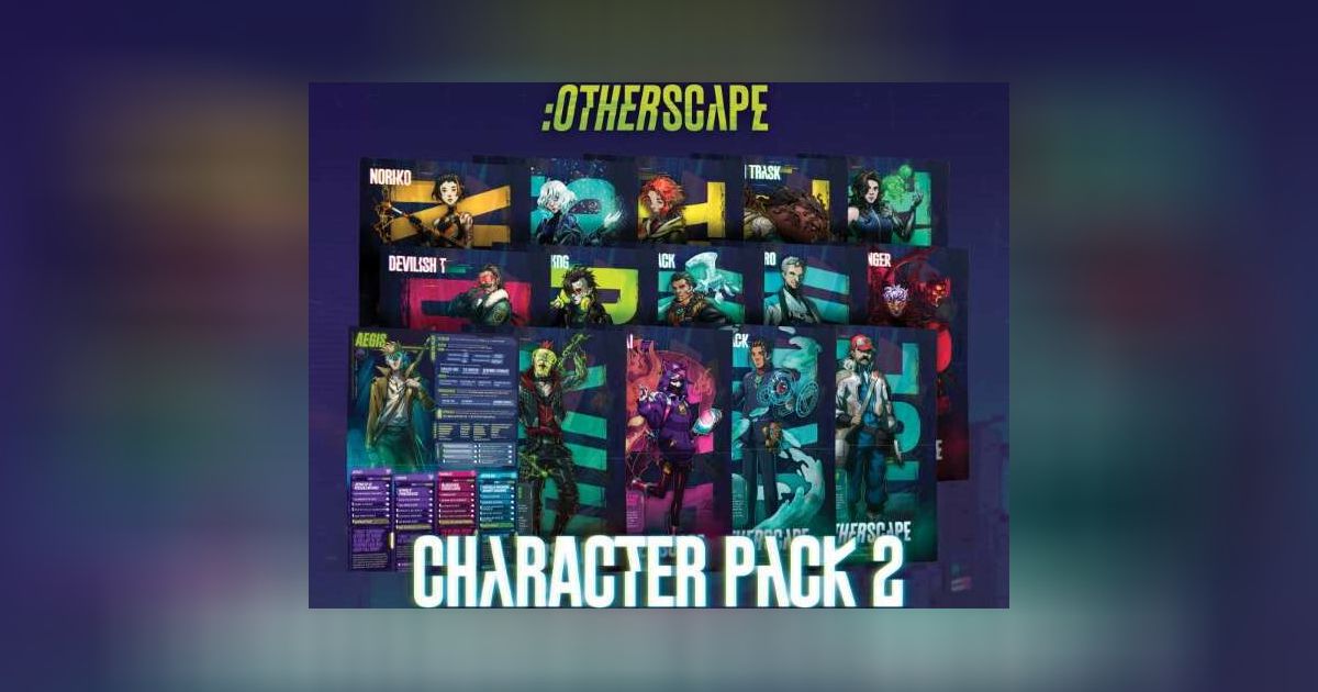 :Otherscape Character Pack 2 | RPG Item | RPGGeek
