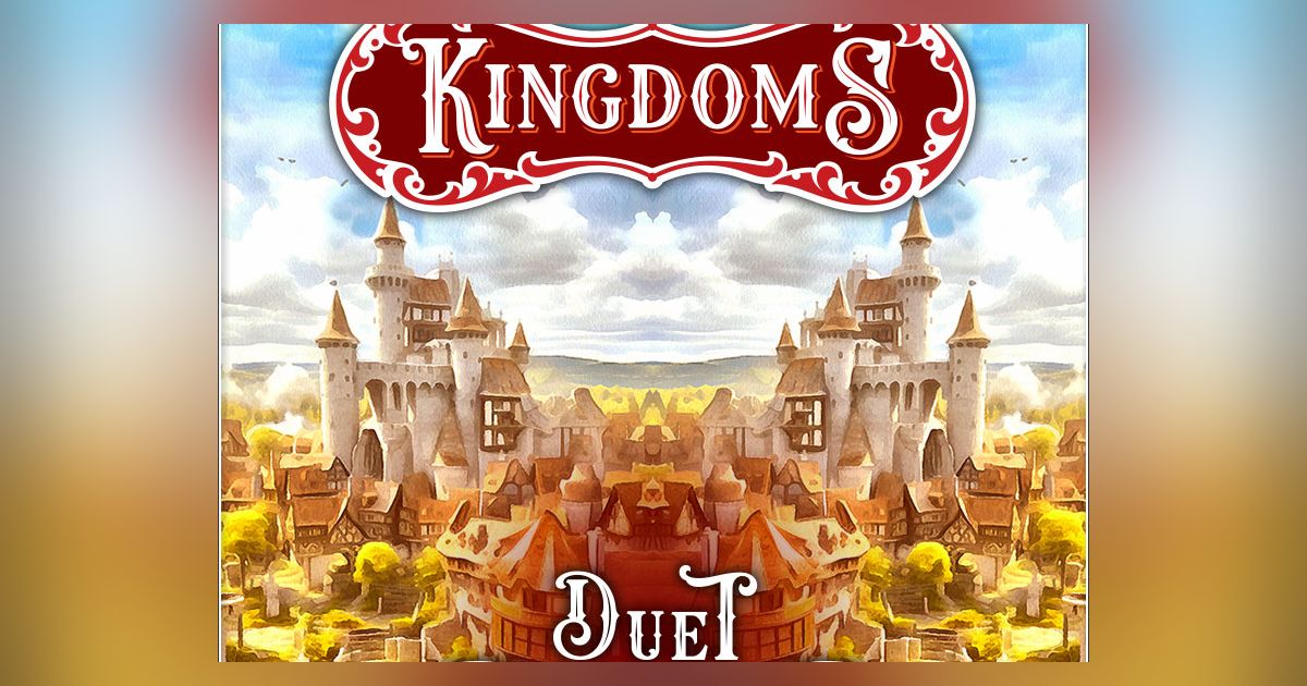 Dicey Roads Kingdoms Duet Board Game BoardGameGeek