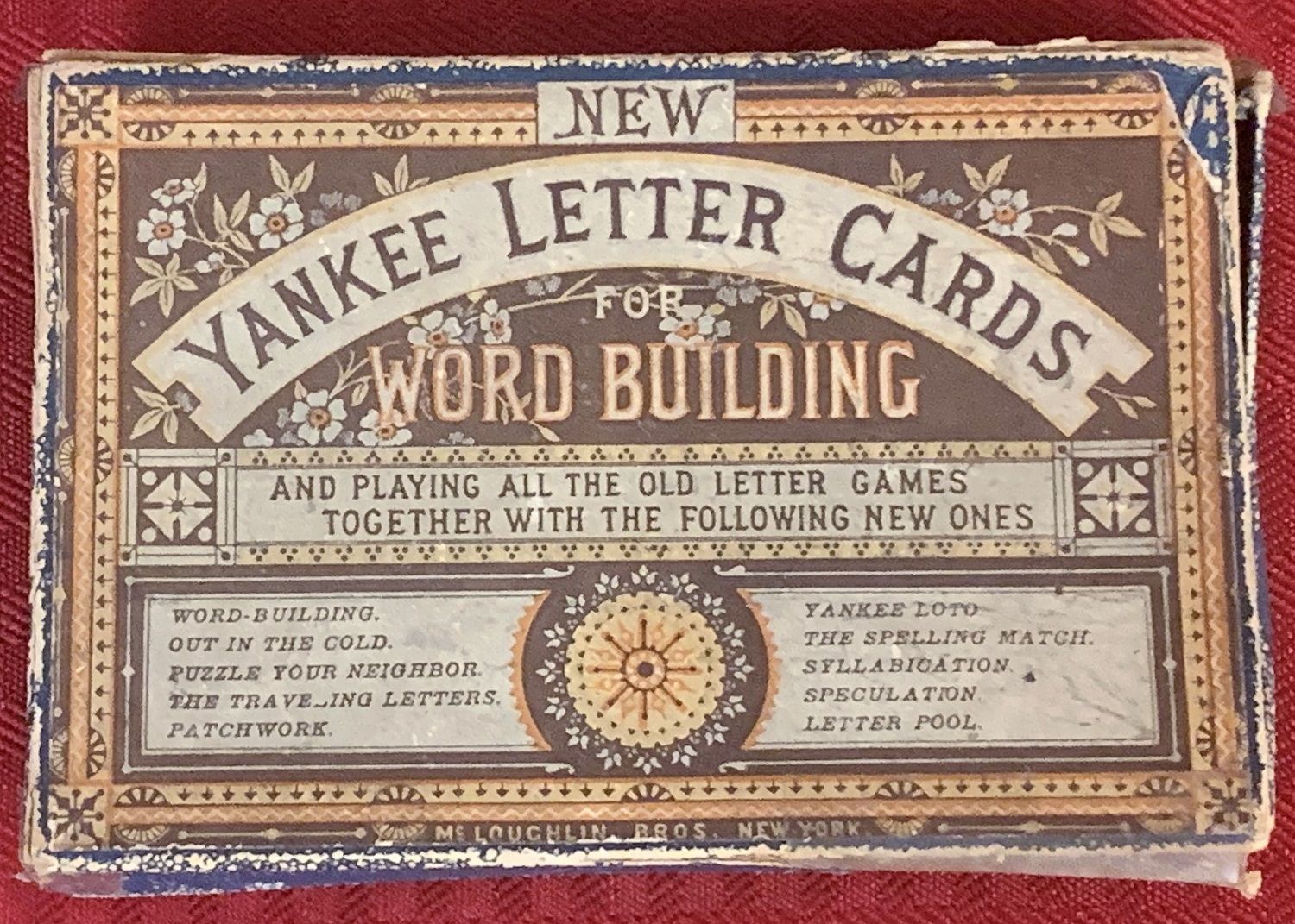 New Yankee Letter Cards for Word Building cover art