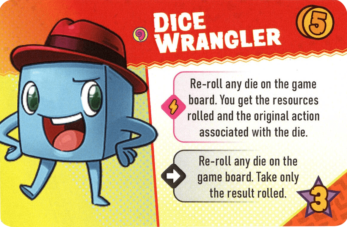Dinosaur Island: Rawr &#039;n Write – Dice Wrangler Promo Card