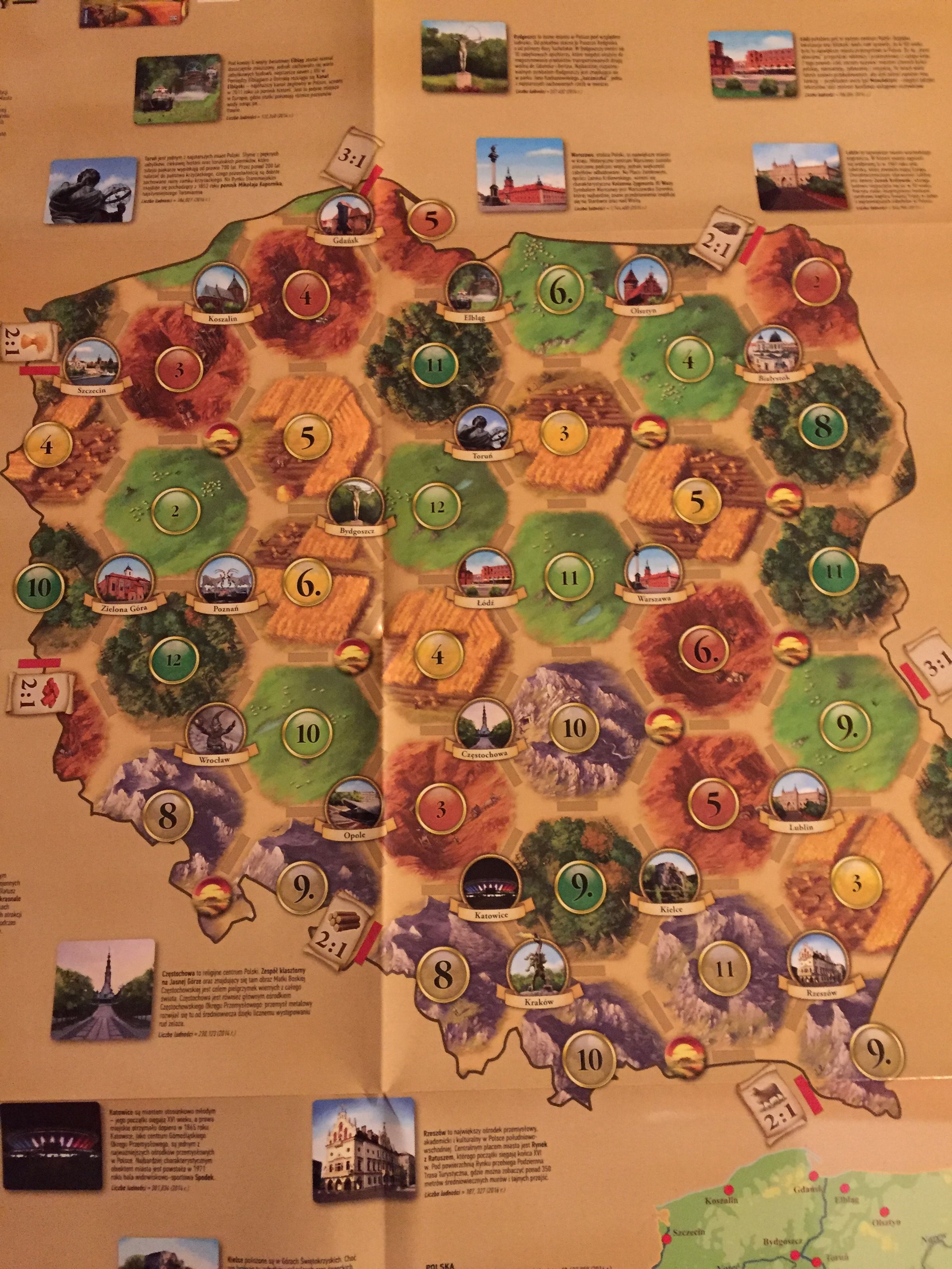 Catan Länderszenarien: Polen