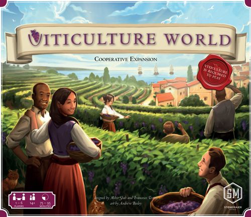 Board Game: Viticulture World: Cooperative Expansion