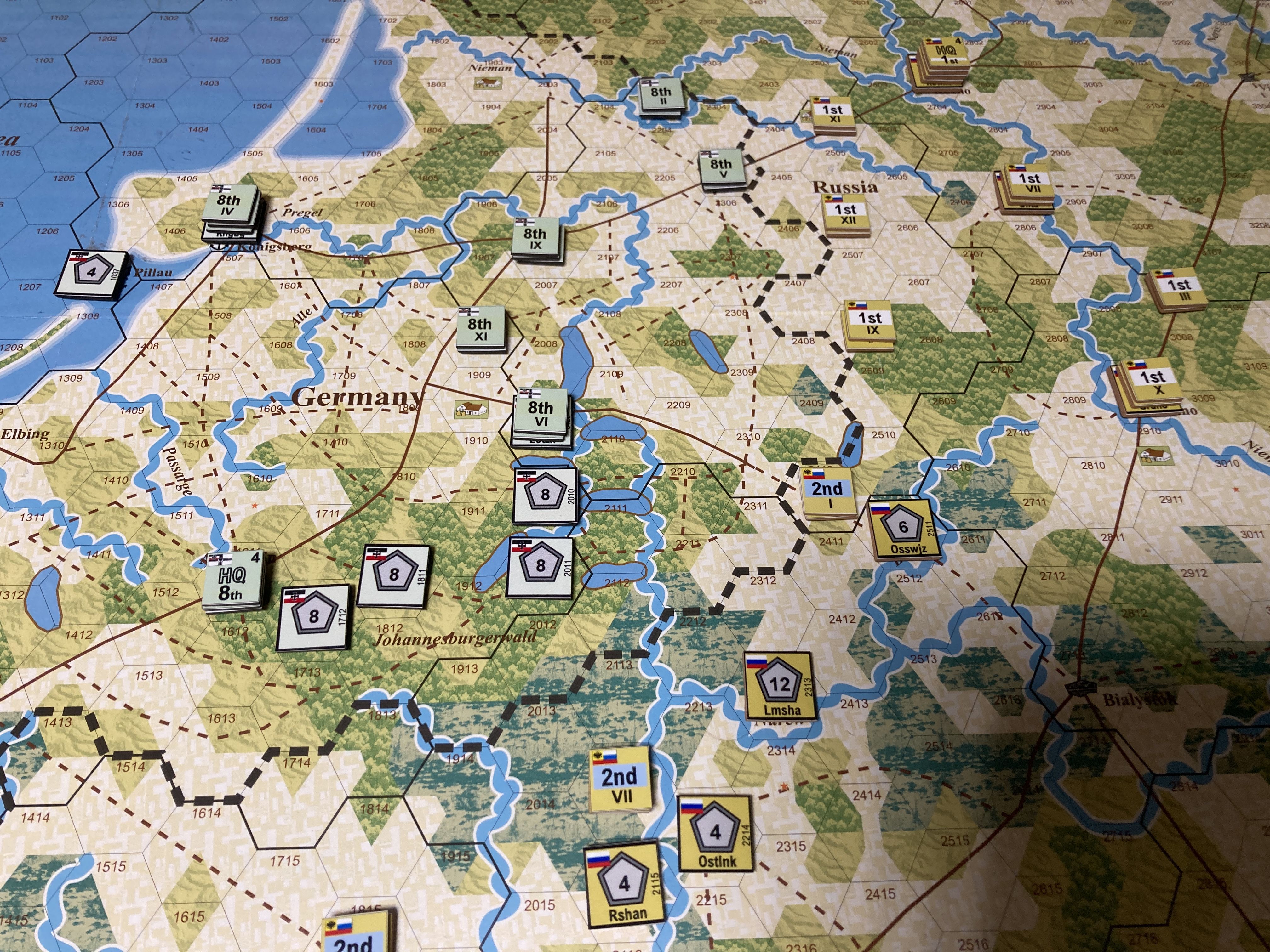 SP Counters | The Eastern Front: 1914-1917