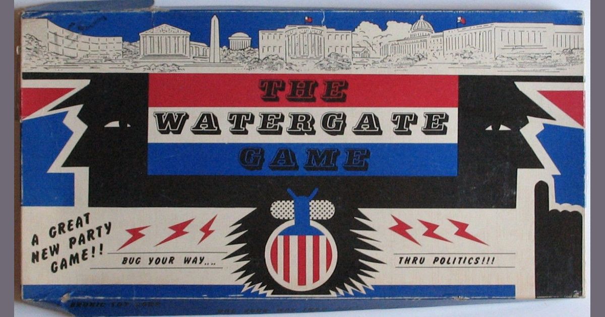 The Watergate Game Board Game BoardGameGeek
