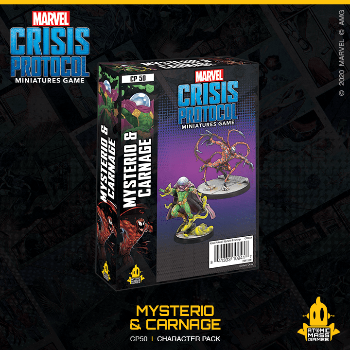 Marvel: Crisis Protocol – Mysterio & Carnage cover art
