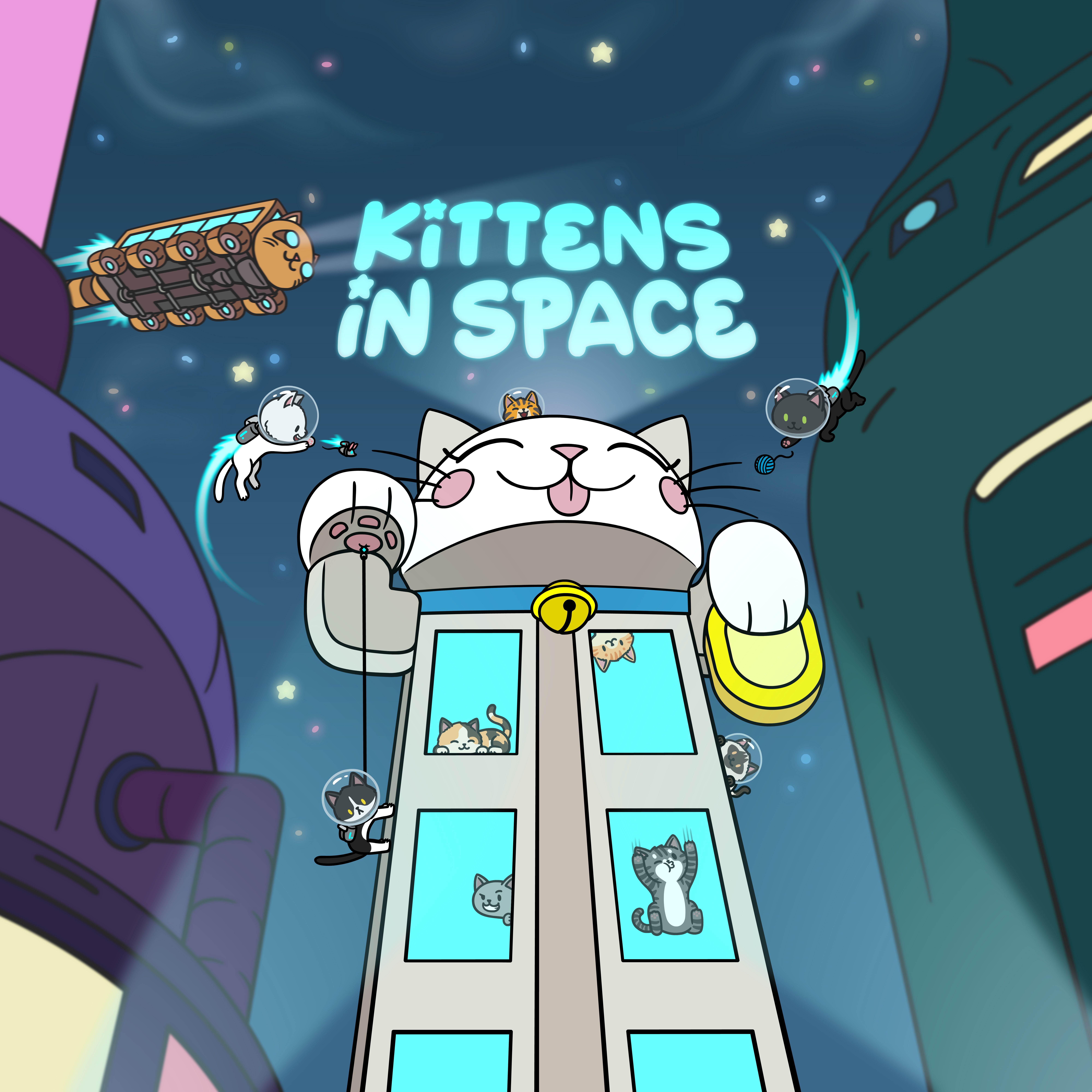 Cover art for Kittens in Space