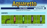 Aquaretto: The Trains box art