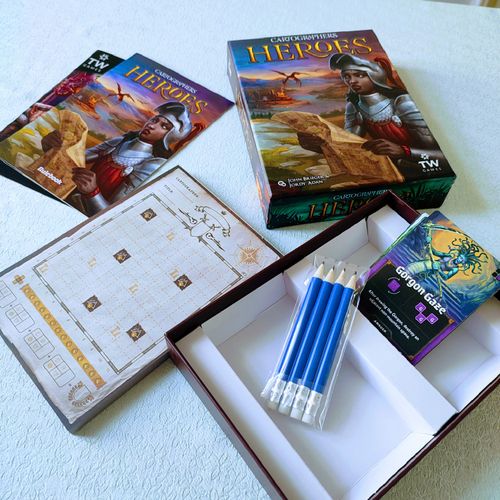 Cartographers Heroes - The best Flip-and-Write! (Play It