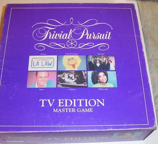 Trivial Pursuit: TV Edition – Master Game | Board Game | BoardGameGeek