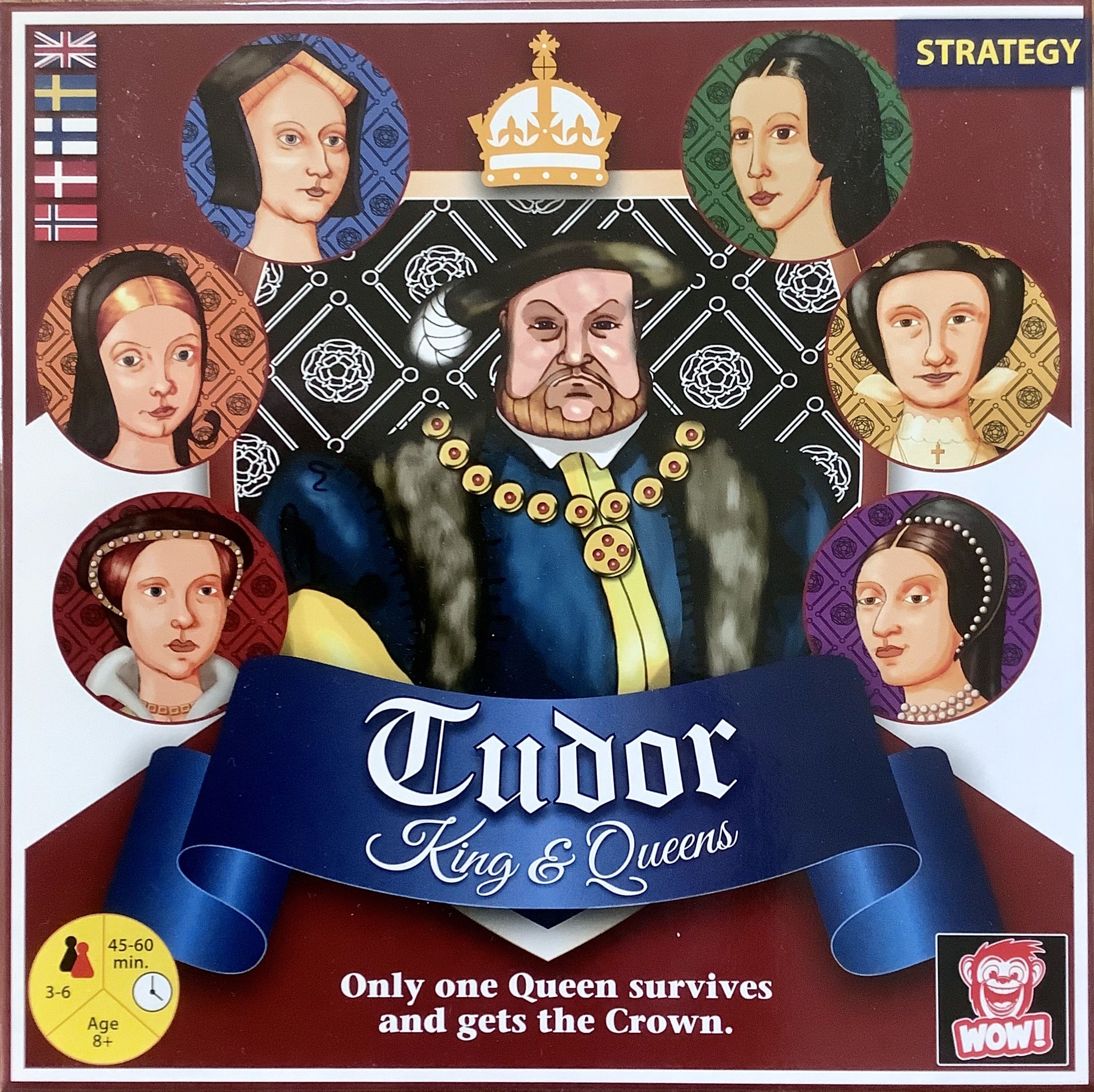 Tudor: King & Queens box art