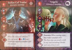 Vampire: The Masquerade – Rivals: The Dragon & The Rogue – Angela & Stefan Cel Tradat Alternate Art Cards