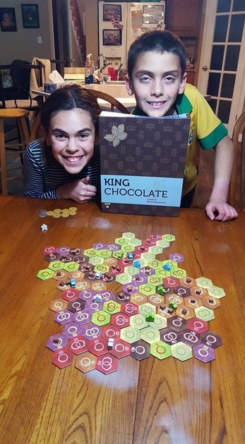 king chocolate board game