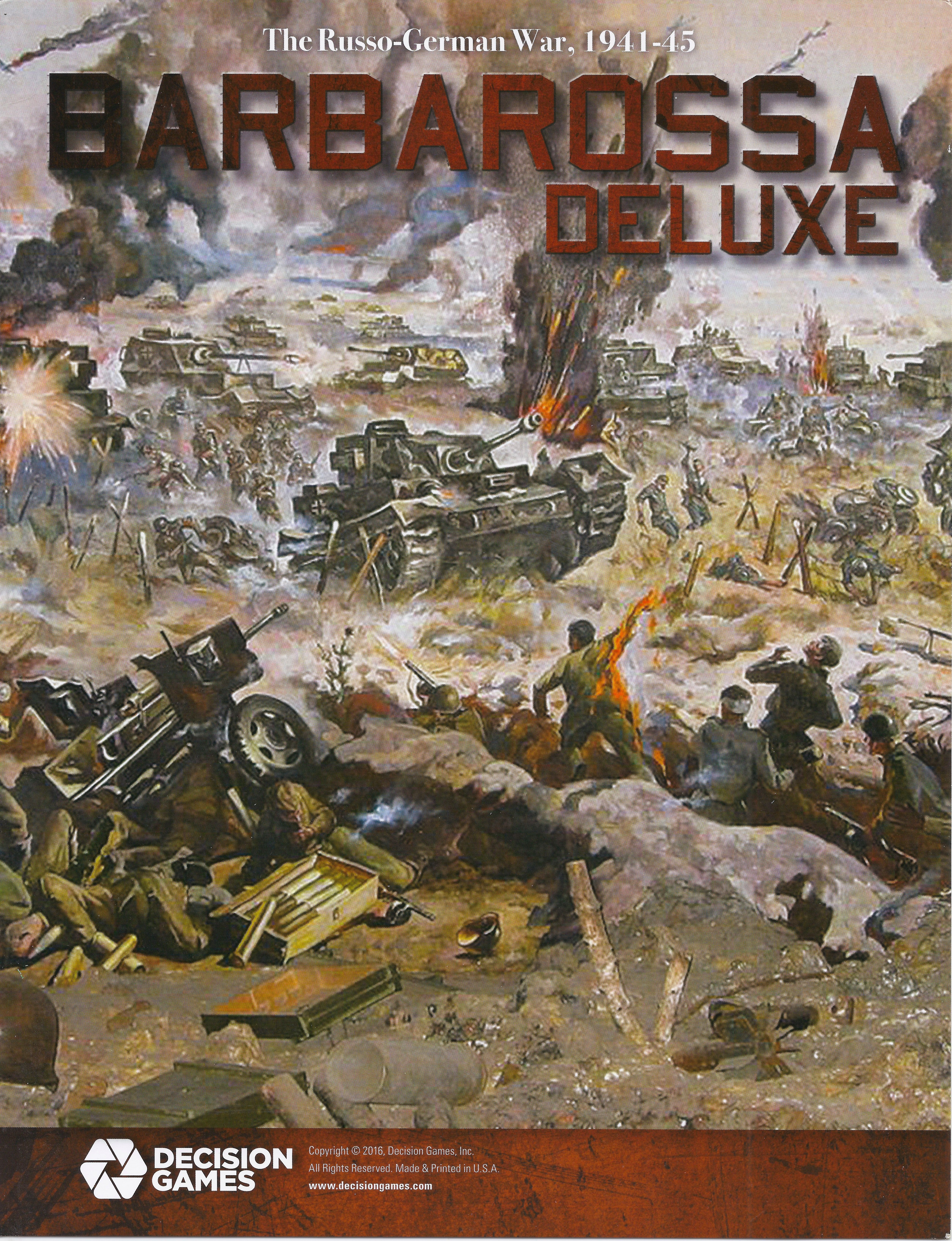 Barbarossa Deluxe: The Russo-German War – 1941-1945 cover