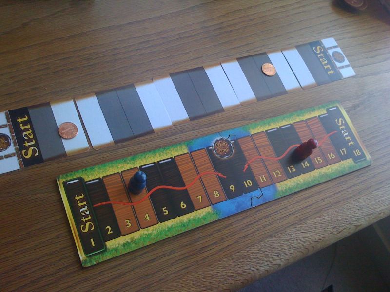 Flash Duel and Flash Duel Deluxe game boards (uploaded from David Sirlin's site with permission)