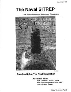 The Naval SITREP: The Journal of Naval Miniatures Wargaming #3
