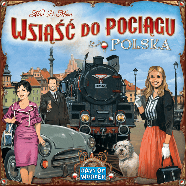 Wsiasc Do Pociagu Polska Board Game Boardgamegeek