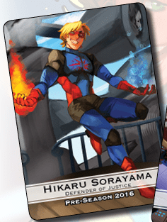 BattleCON: Hikaru Sorayama – Defender of Justice Costume cover