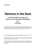 RPG Item: PAL4M-03: Demons in the Dust
