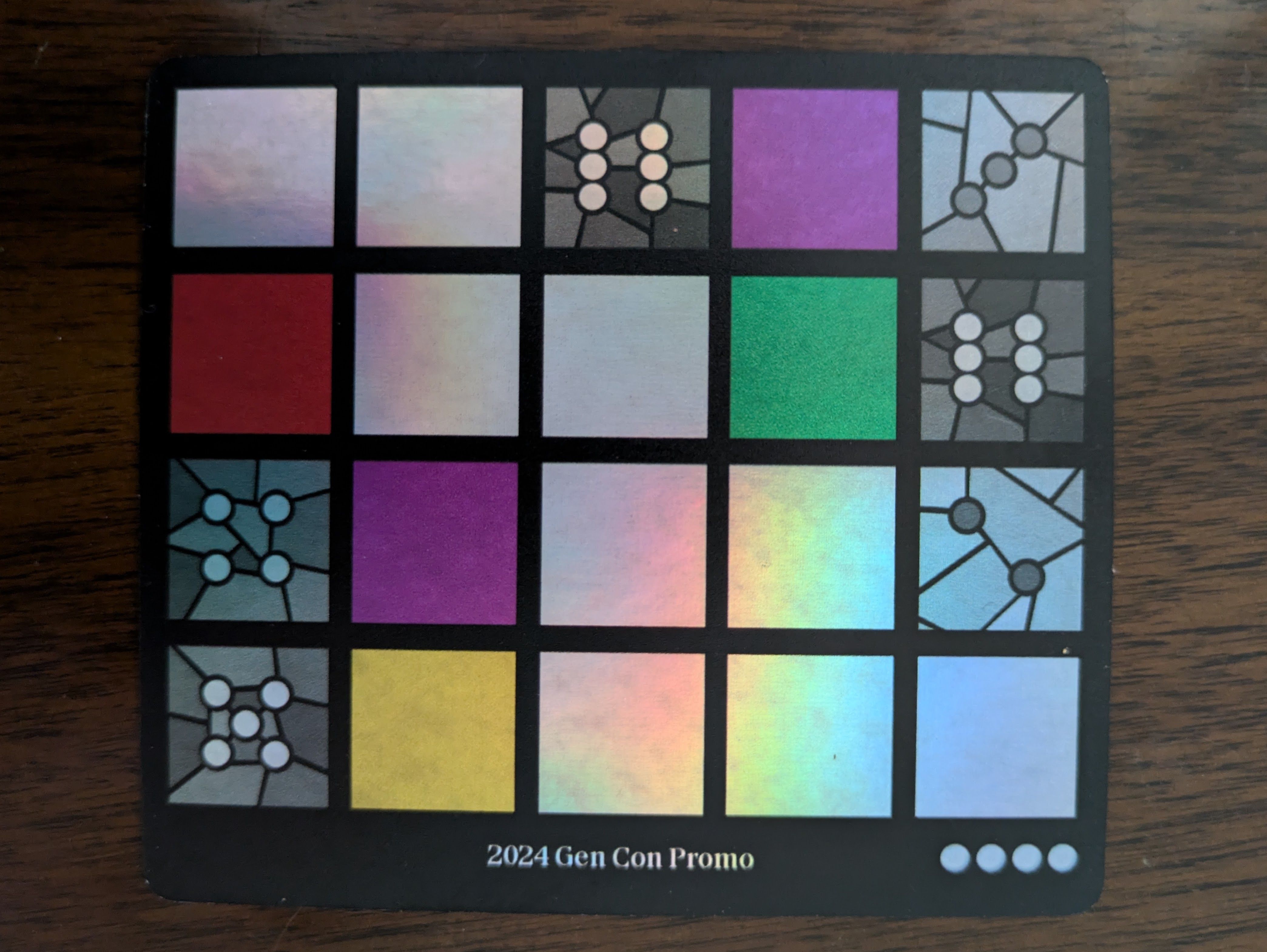 Sagrada: Promo – Gen Con 2024 Window Pattern Card