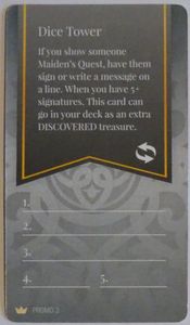 Maiden's Quest: Promo 3 – Dice Tower