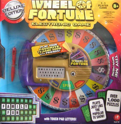 Wheel of Fortune Electronic Game box art