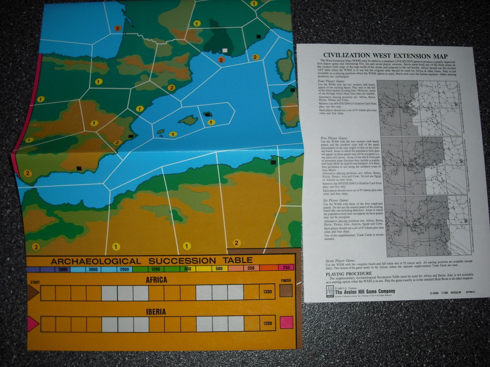 Civilization: West Extension Map