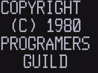 Video Game Publisher: The Programmers Guild