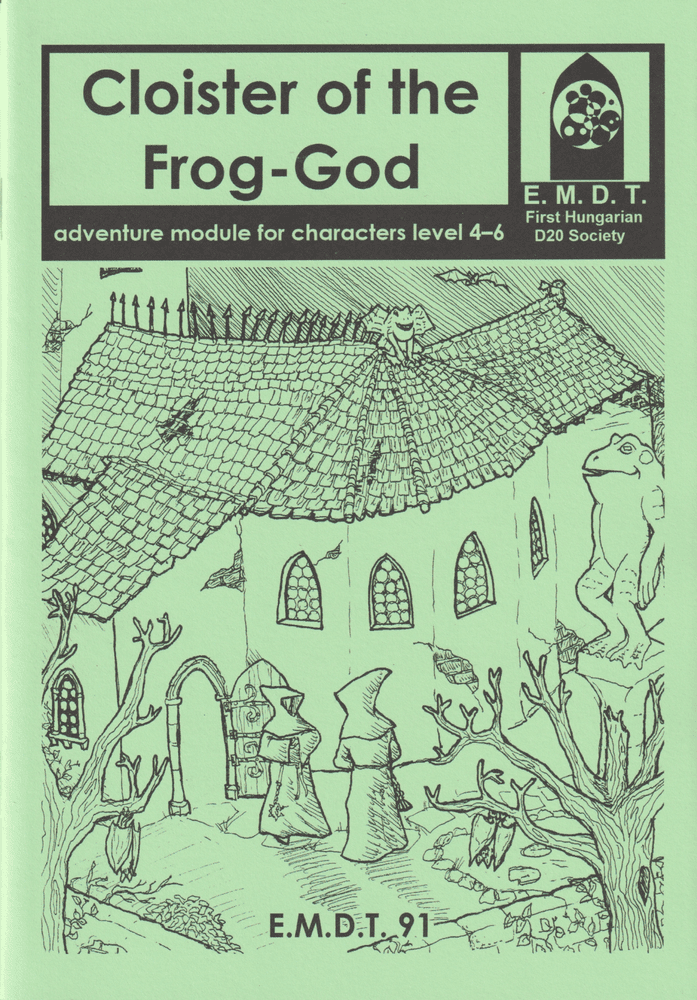 Cloister of the Frog God box art