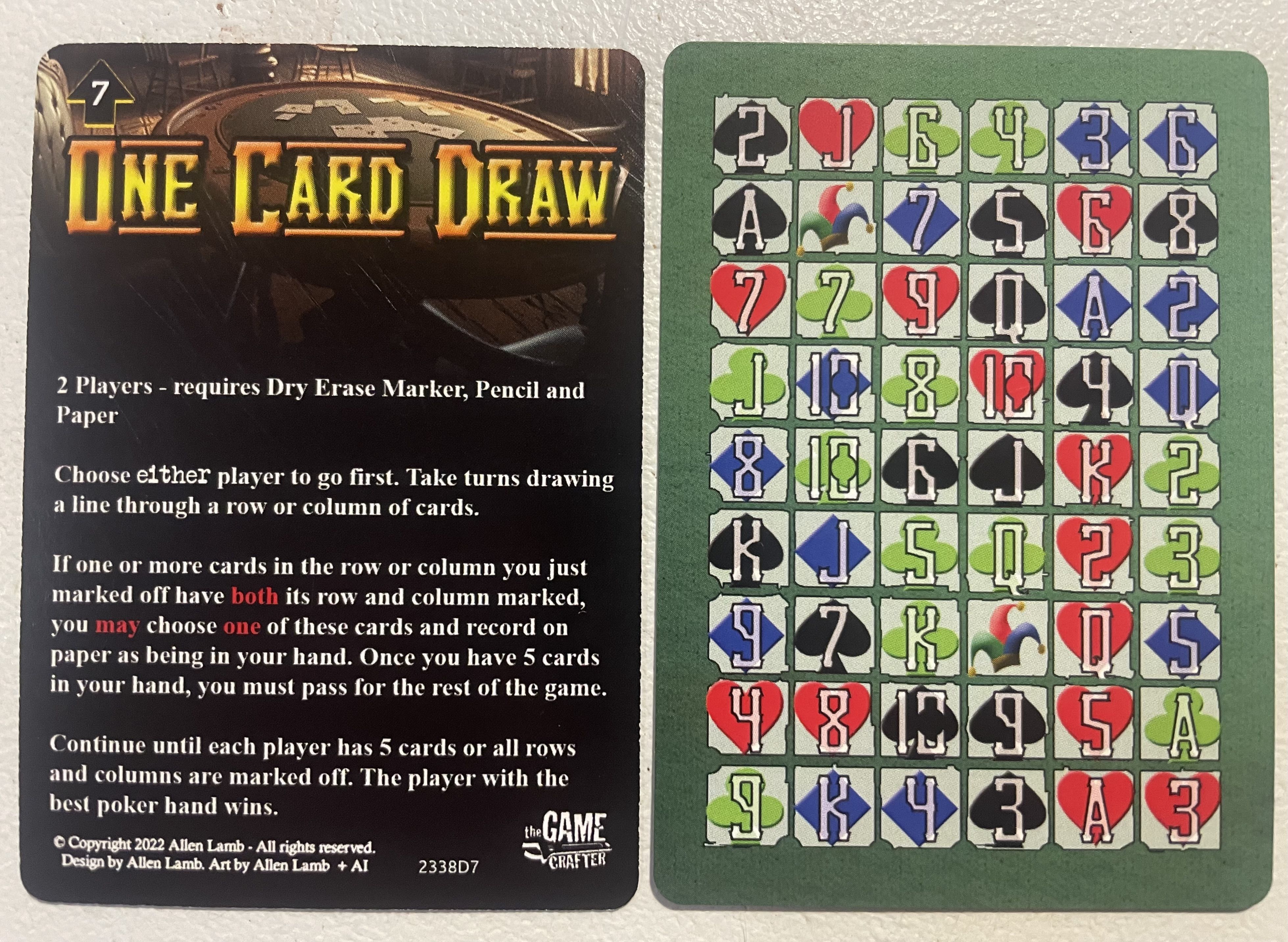 One Card Draw cover art