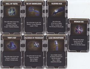 Lords of Hellas: Dice Tower Promo Artifact Cards
