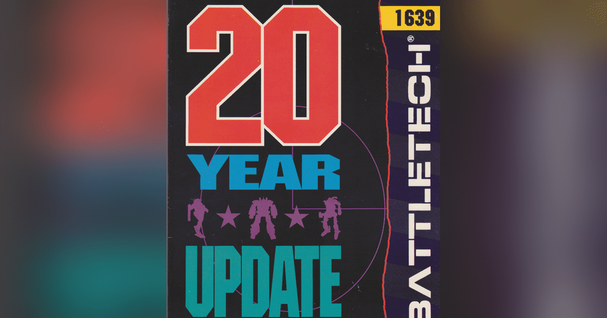 BattleTech: 20 Year Update | Board Game | BoardGameGeek