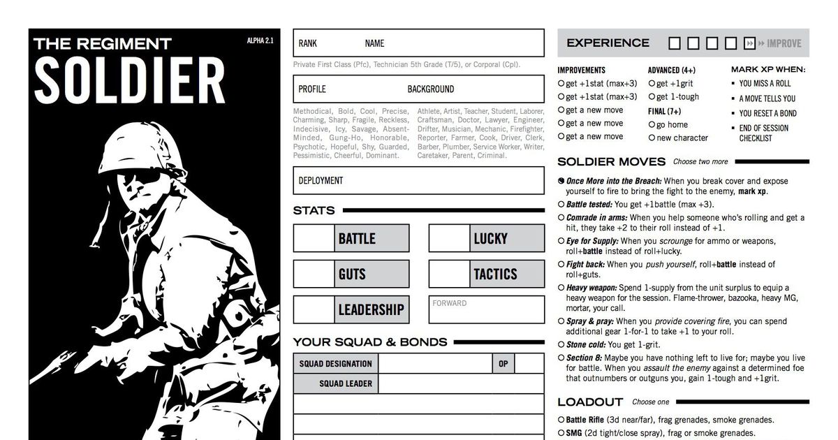 The Regiment | RPG Item | RPGGeek