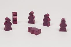 Catan: Traders & Barbarians – Barbarian Meeples