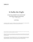 RPG Item: GRM3-05: It Stalks the Night