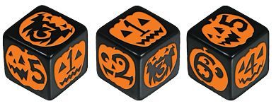 Board Game: Halloween Dice