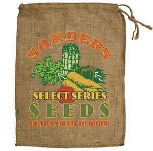 Mr. Cabbagehead's Garden: Burlap Draw Bag