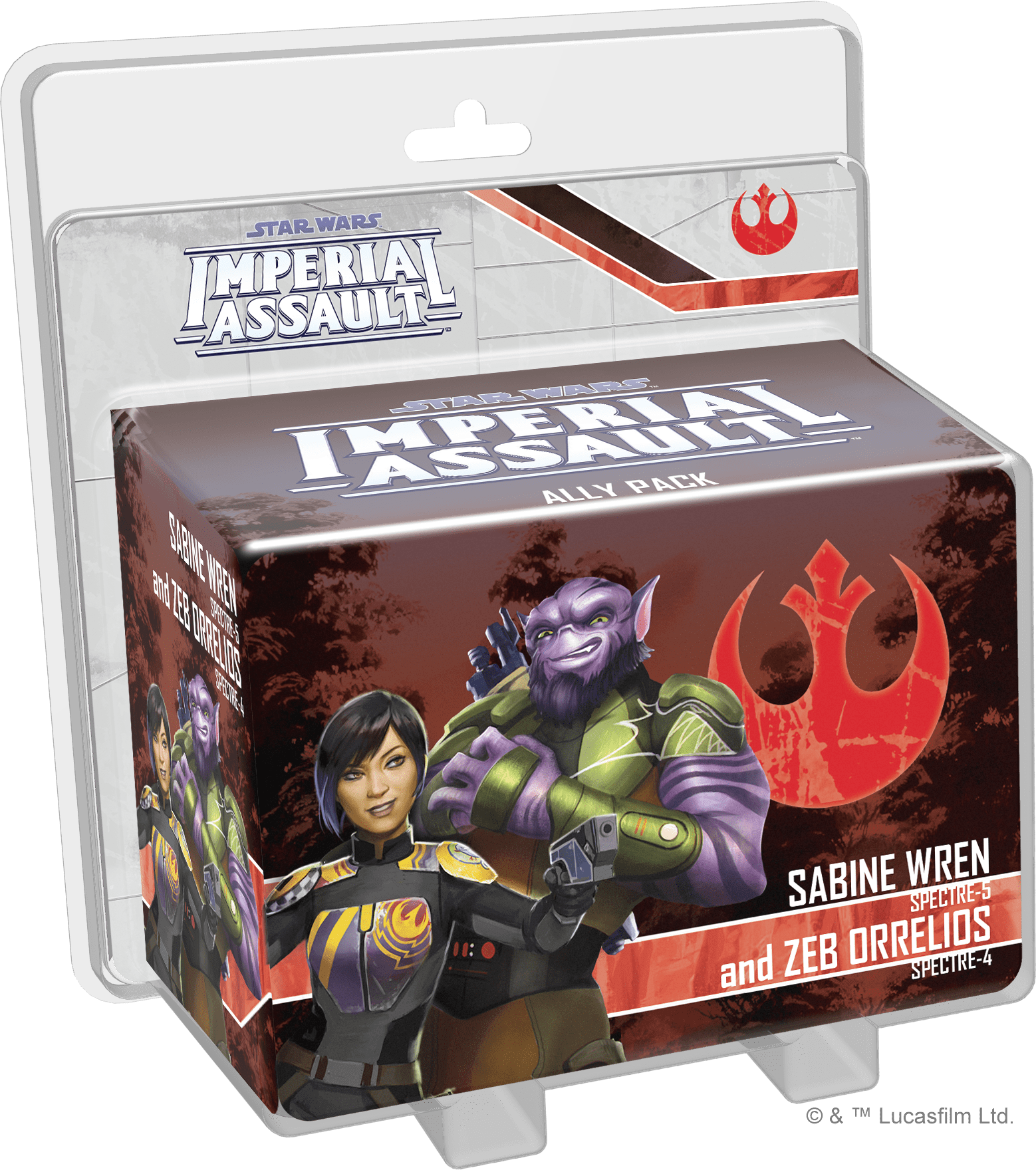 Star Wars: Imperial Assault – Sabine Wren and Zeb Orrelios Ally Pack
