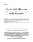 RPG Item: VER7-08: Race the Spirit's Lightning