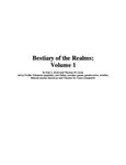 RPG Item: Bestiary of the Realms: Volume 1