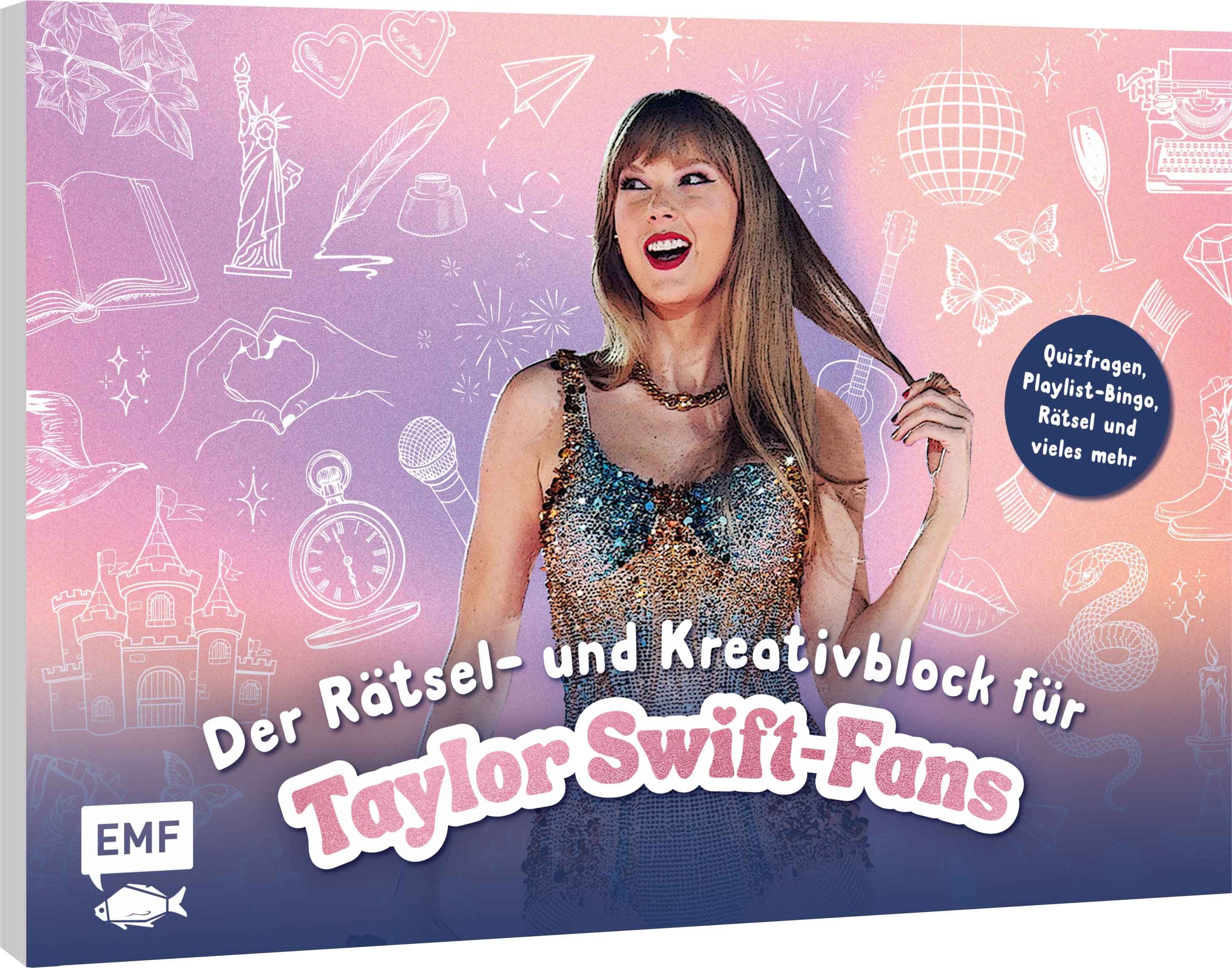 Der Rätsel- und Kreativblock für Taylor Swift-Fans