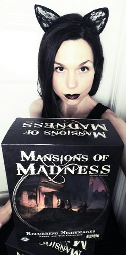 Board Game: Mansions of Madness: Second Edition – Recurring Nightmares: Figure and Tile Collection