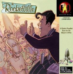 Rocketville board game box cover