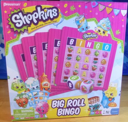 Shopkins Big Roll Bingo | Board Game | BoardGameGeek